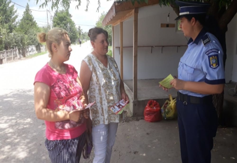 Activități de prevenire desfășurate de polițiștii giurgiuveni