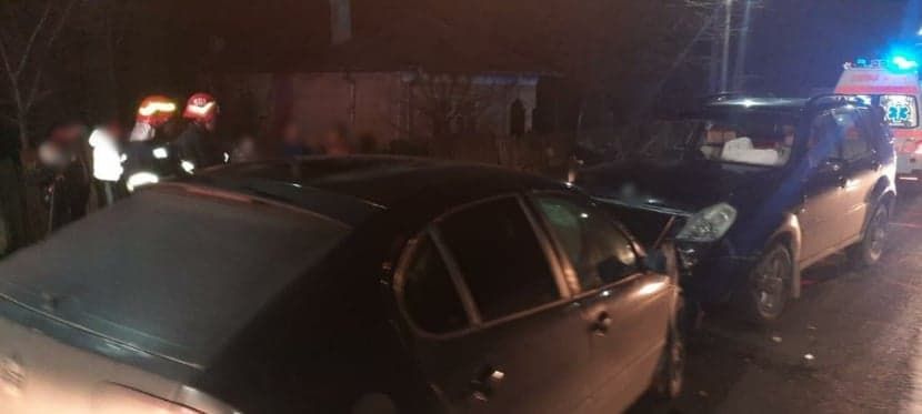 Acum! Accident rutier pe DN5C, la ieșirea din localitatea Slobozia spre Malu