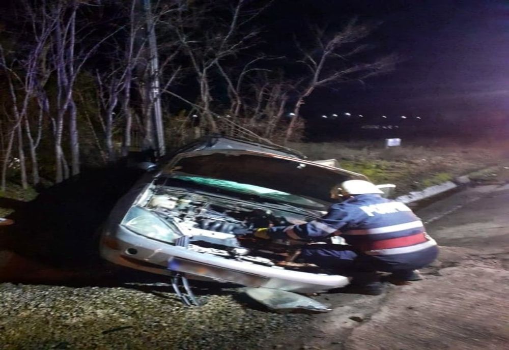 Accident rutier pe DN 5. O persoană a fost transportată la spital