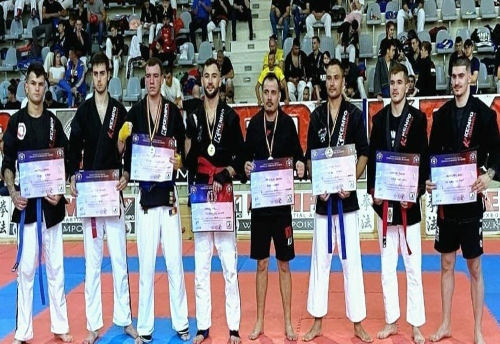 18 medalii obținute de sportivii giurgiuveni de la Clubul Sportiv "Ionut Mitrea" - Kempo România la Campionatul Național de Kempo K1 