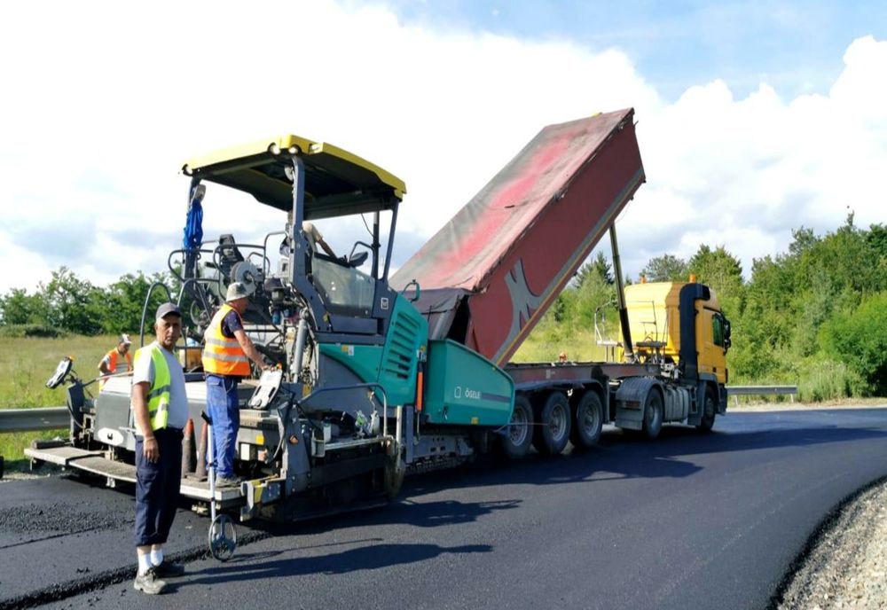 Circulație restricționată pe DN 5, la Daia, din cauza unor lucrări la partea carosabilă