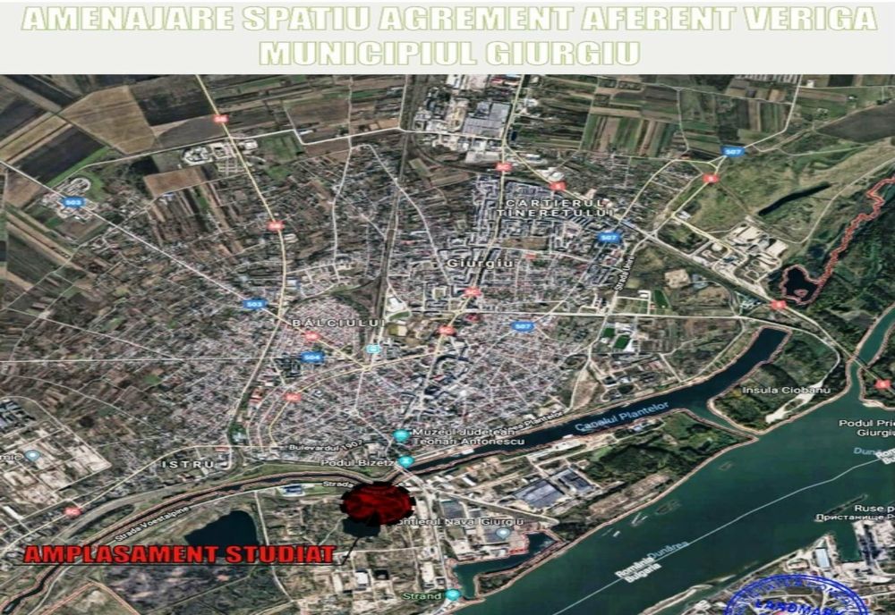 Giurgiu va avea un spațiu de agrement. Ce activități recreative vor putea desfășura locuitorii dar și turiștii