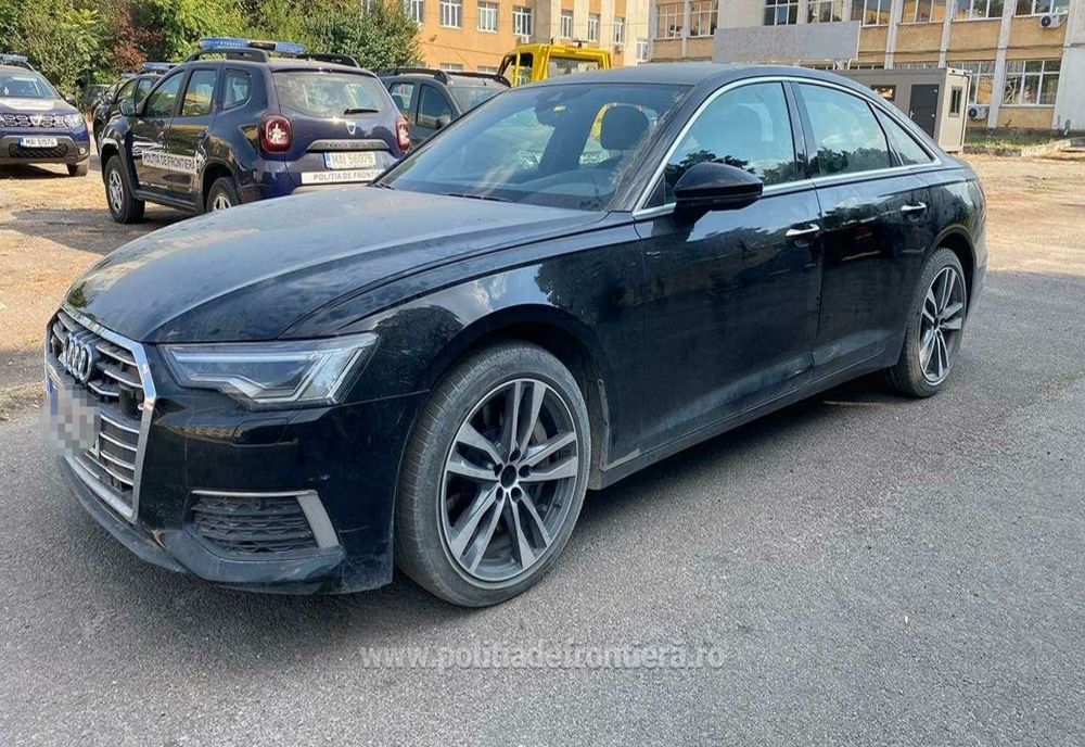Autoturism căutat de autoritățile din Germania,descoperit de poliţiştii de frontieră giurgiuveni