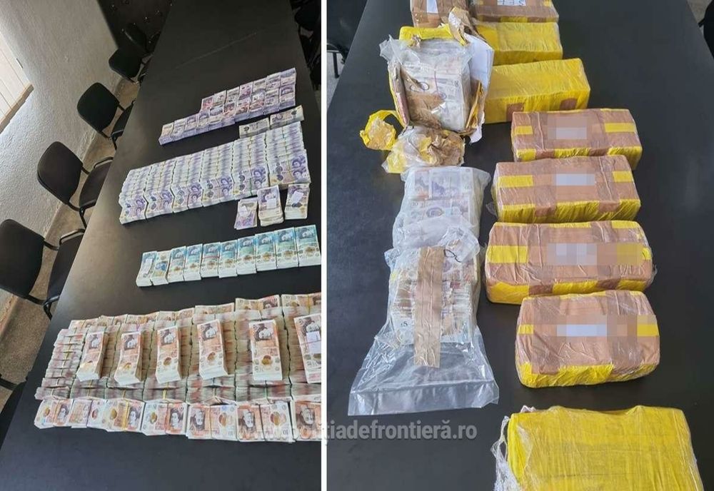 Giurgiu. Peste 480.000 de lire sterline, depistate în portbagajul maşinii unui turc