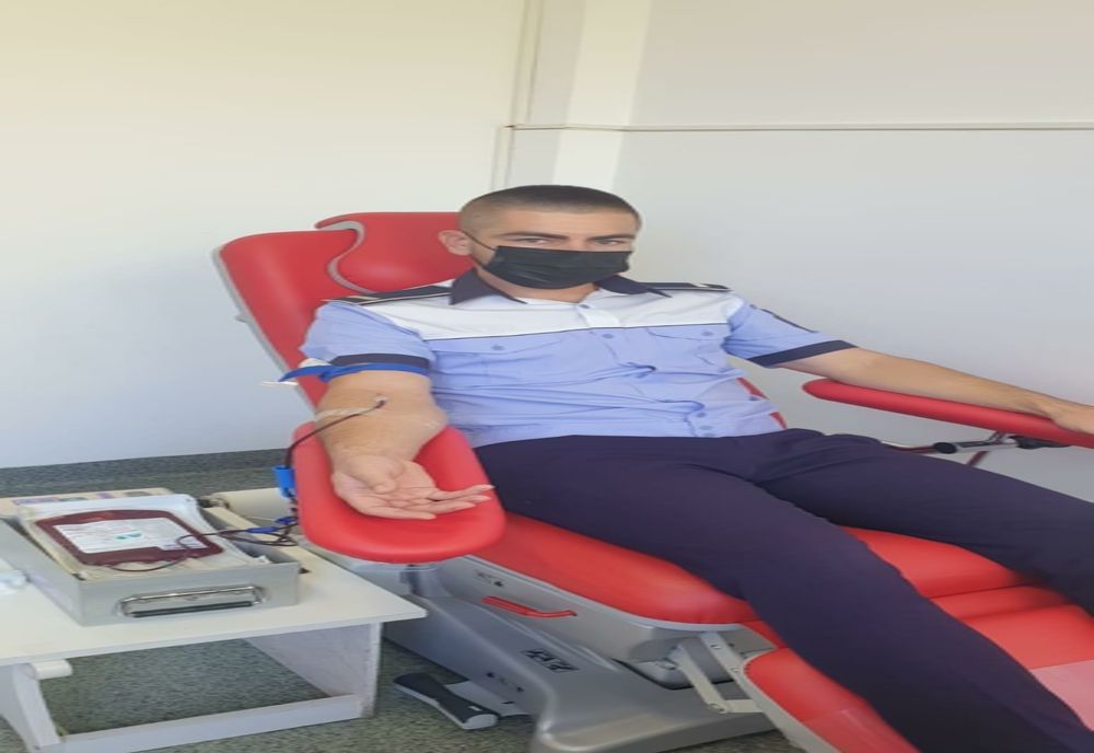 Polițiștii giurgiuveni au donat sânge