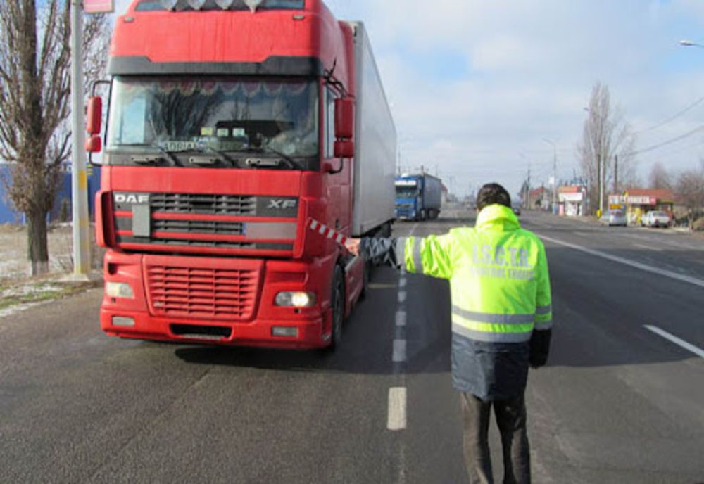 Acţiunea Truck & Bus – Autovehicule de transport persoane şi marfă verificate de poliţişti