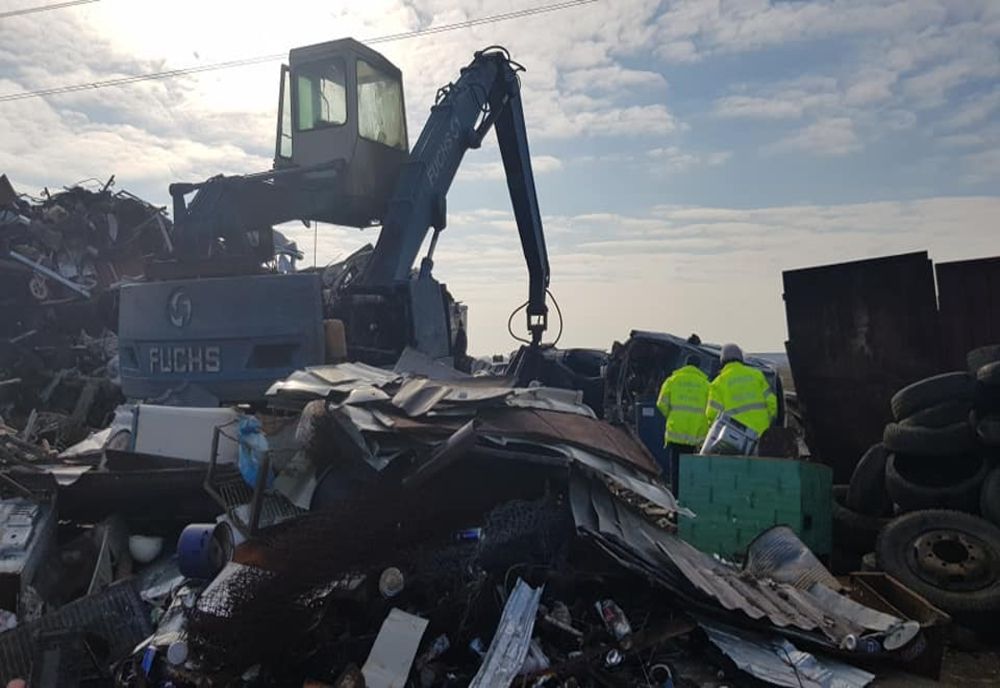 Descinderi ale Gărzii Naționale de Mediu la centrele de colectare din Bolintin