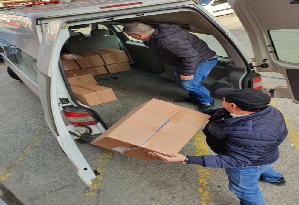 Donaţii din partea Asociaţiei Oameni, Valori, Fapte centrelor și căminelor aparţinând DGASPC Giurgiu