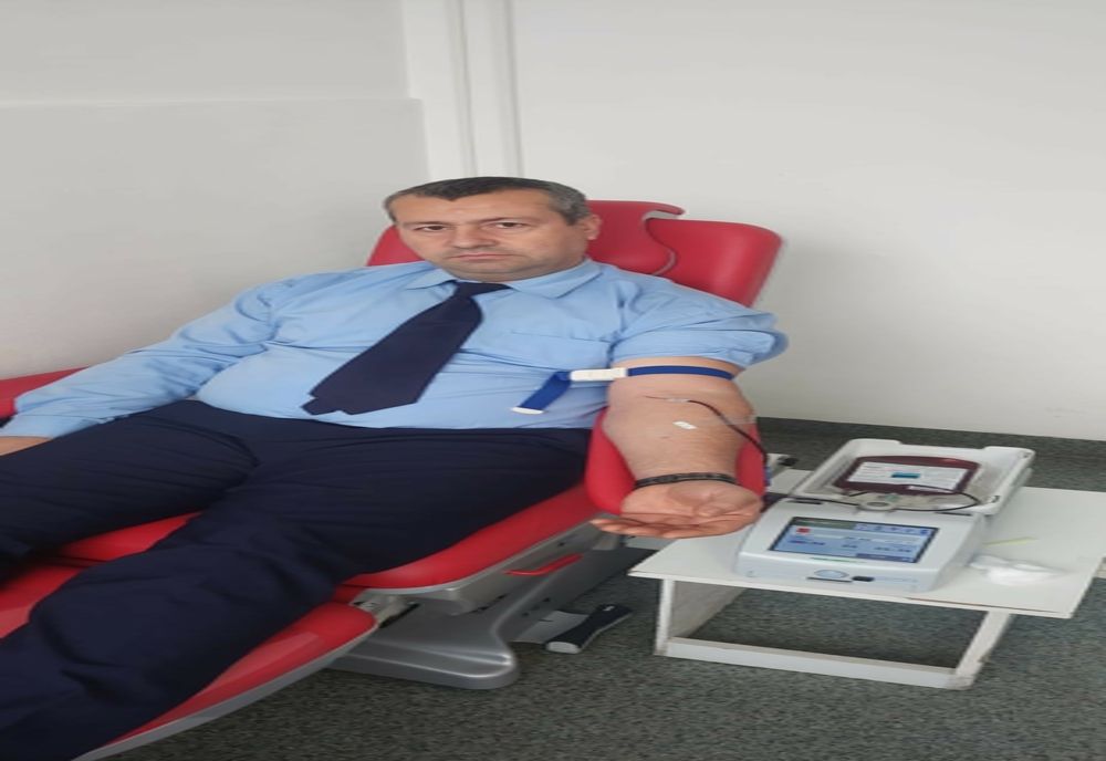 Jandarmii giurgiuveni se alătură campaniei de donare de sânge  „Donează sânge, salvează o viață!”