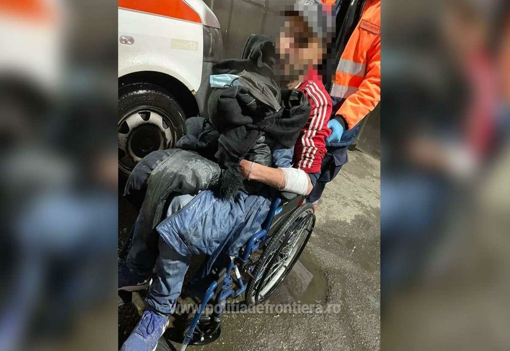 Un cetăţean sirian, în stare de hipotermie, salvat de polițiștii de frontieră giurgiuveni