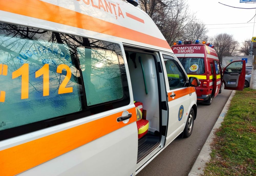 Giurgiu. Incendiu violent într-un apartament din cartierul Oinac. Trei persoane au avut nevoie de îngrijiri medicale 