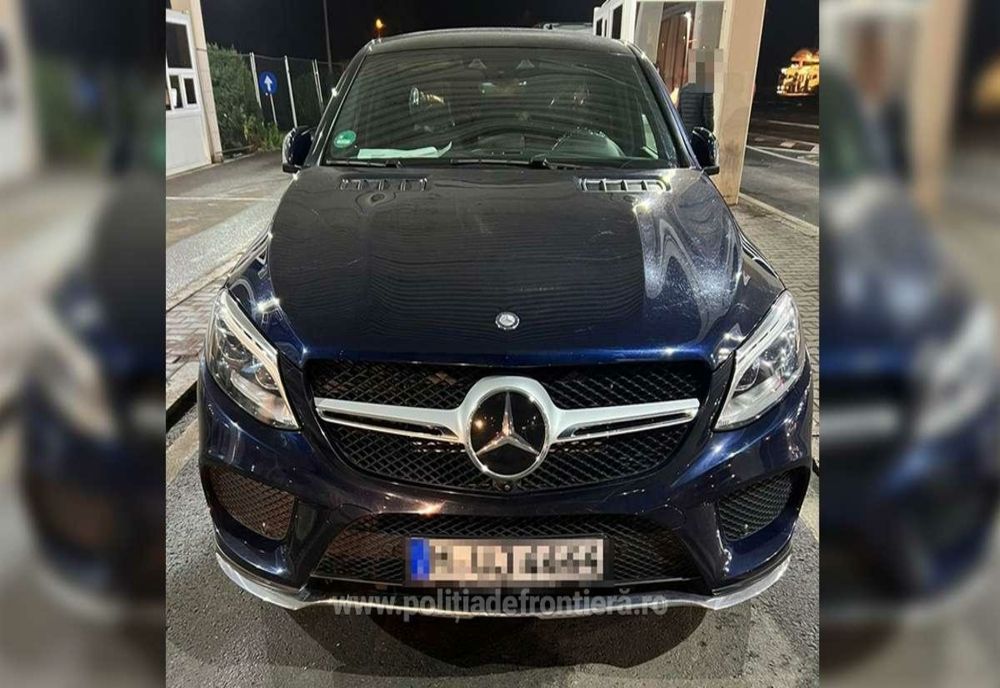 Autoturism căutat de autoritățile din Rusia, descoperit în P.T.F. Giurgiu