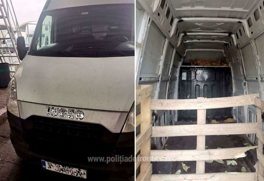 120 kilograme frunze de tutun ambalate în saci, descoperite de polițiștii de frontieră giurgiuveni