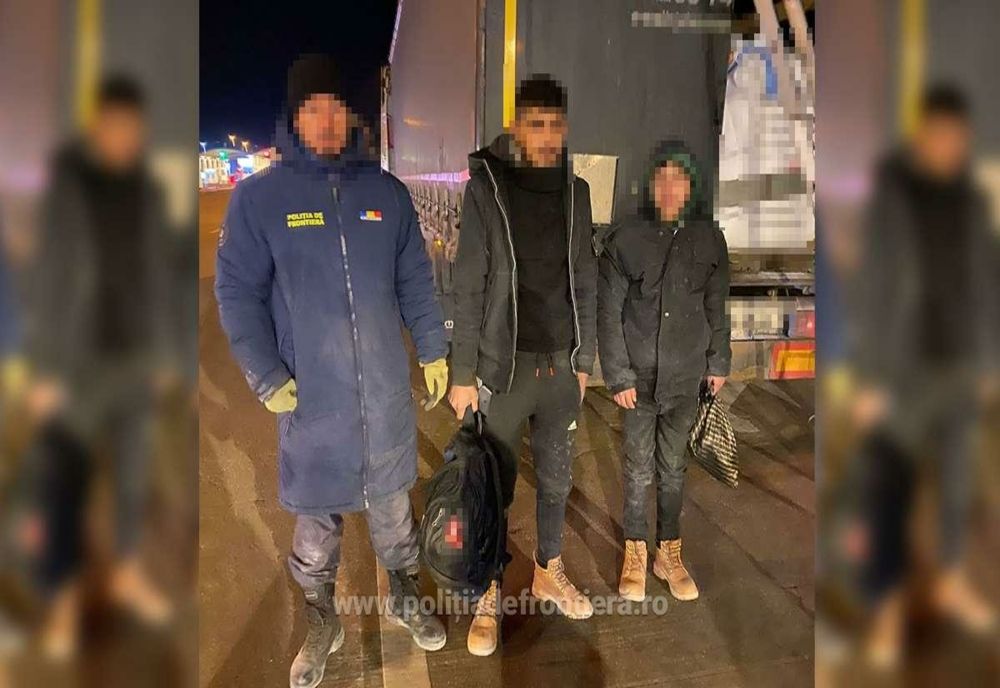 Cetățeni sirieni depistați în P.T.F. Giurgiu încercând să intre ilegal în țară 