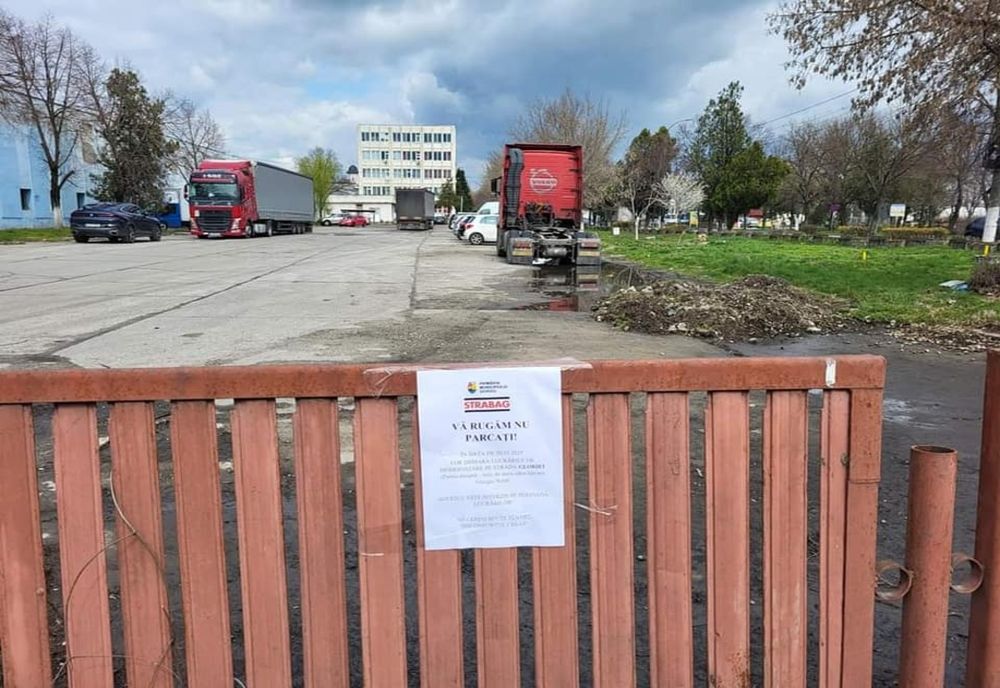 Încep lucrările de modernizare a carosabilului pe strada Gloriei, din Giurgiu. Circulaţia va fi restricţionată