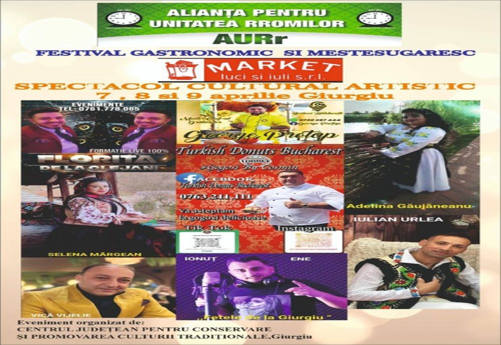Festivalul gastronomic şi meşteşugăresc specific etniei rome, sărbătorit la Giurgiu