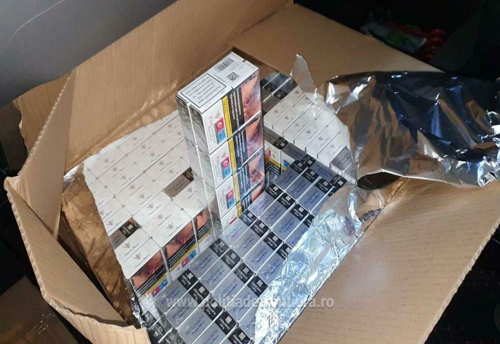 21.800 țigarete descoperite de polițiștii de frontieră giurgiuveni