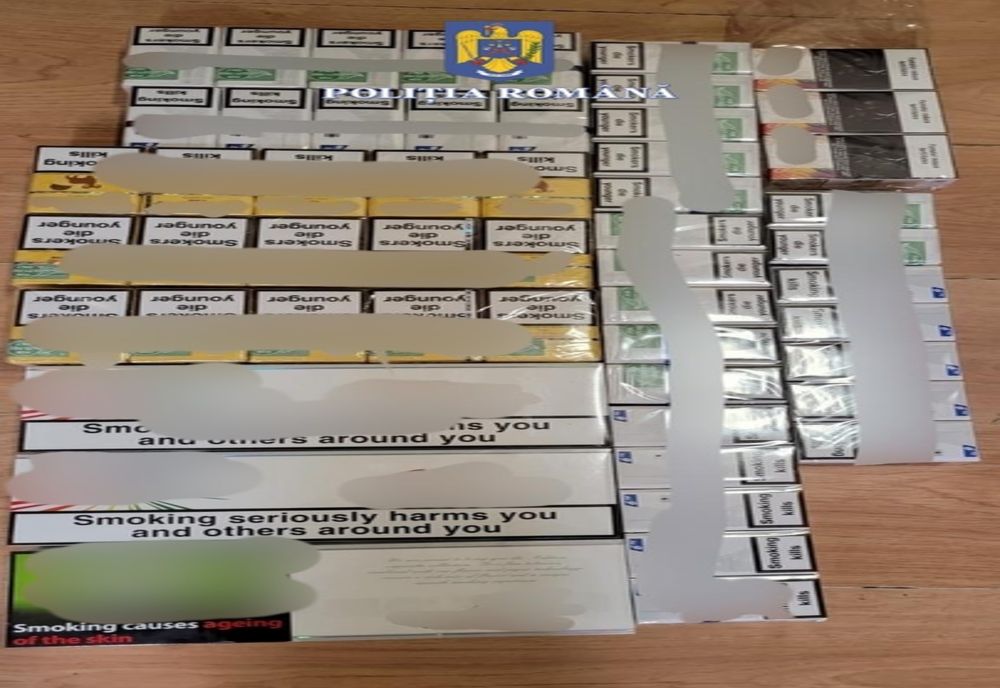 Captură impresionantă de ţigări de contrabandă la Punctul de Trecere a Frontierei Giurgiu