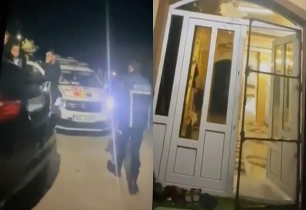 Focuri de armă la Ghimpaţi! Un bărbat a tras de mai multe ori în casa socrului său