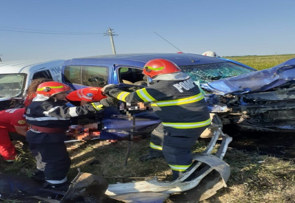 Accident cumplit în judeţul Giurgiu! Două persoane au murit iar alte două au fost rănite
