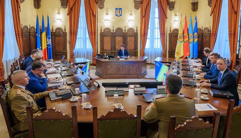 S-a terminat ședința CSAT de la Palatul Cotroceni după solicitarea SUA privind trimiterea de avioane americane în România