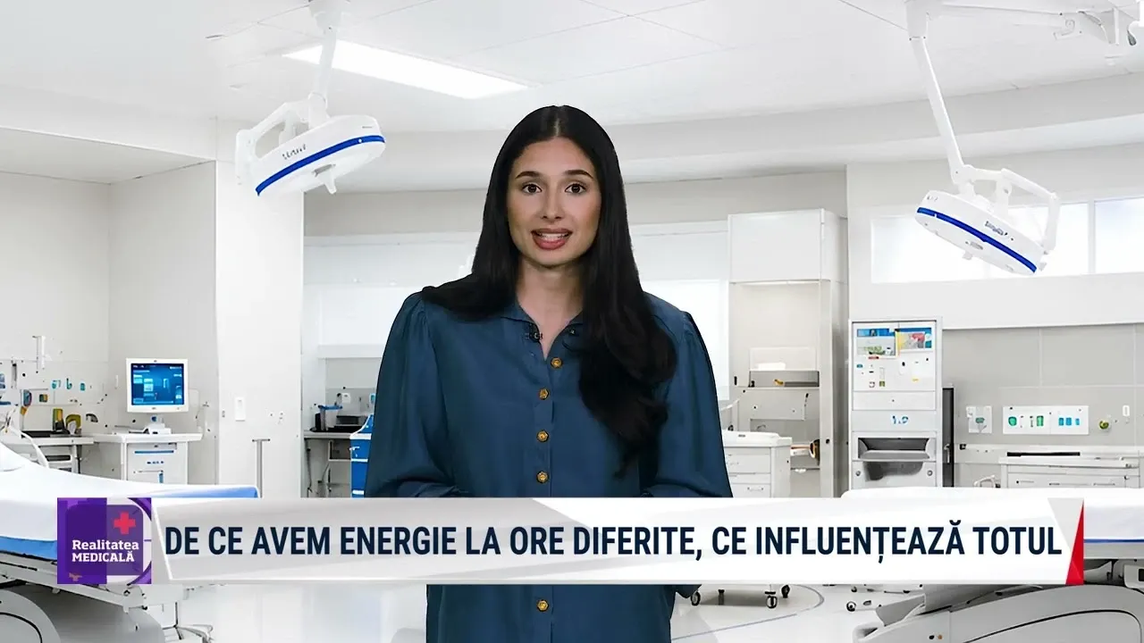 Realitatea medicală cu Nicole Păcuraru: De ce avem energie la ore diferite? 