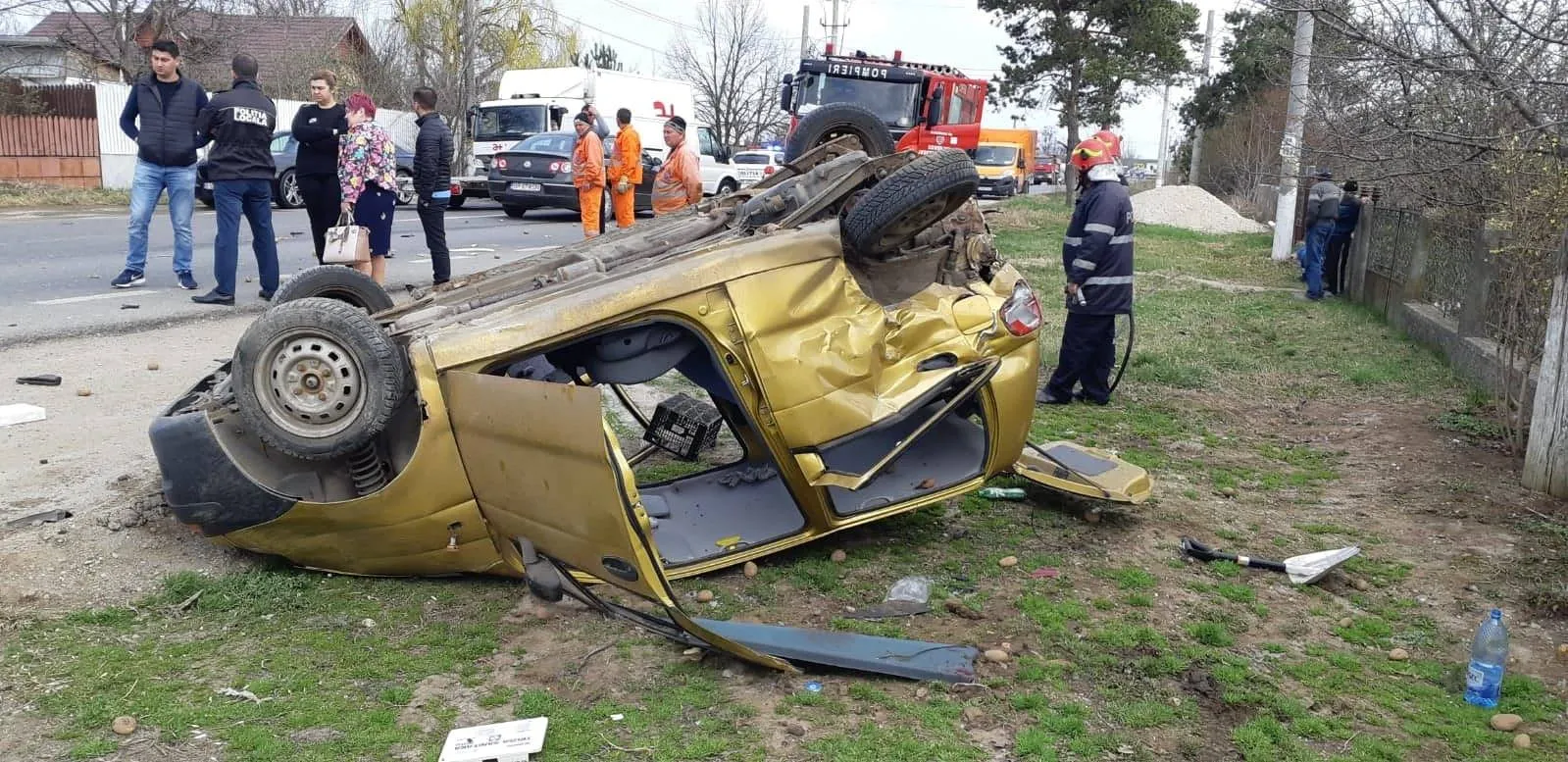 accident rutier DN6