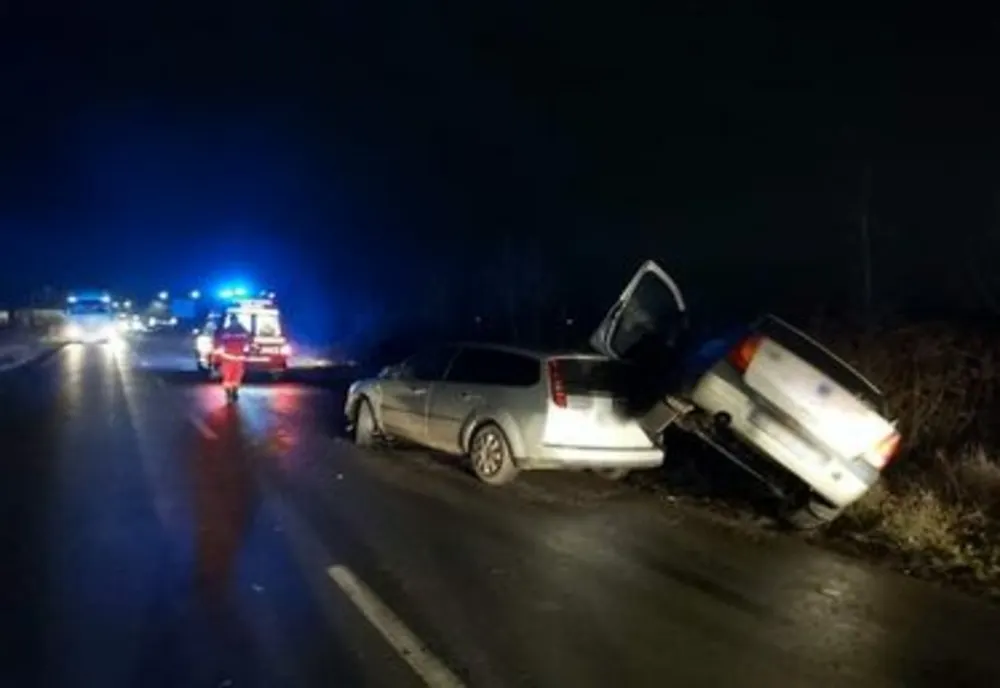 Accident rutier la Malu Spart, Un șofer a fost preluat de echipajul SAJ