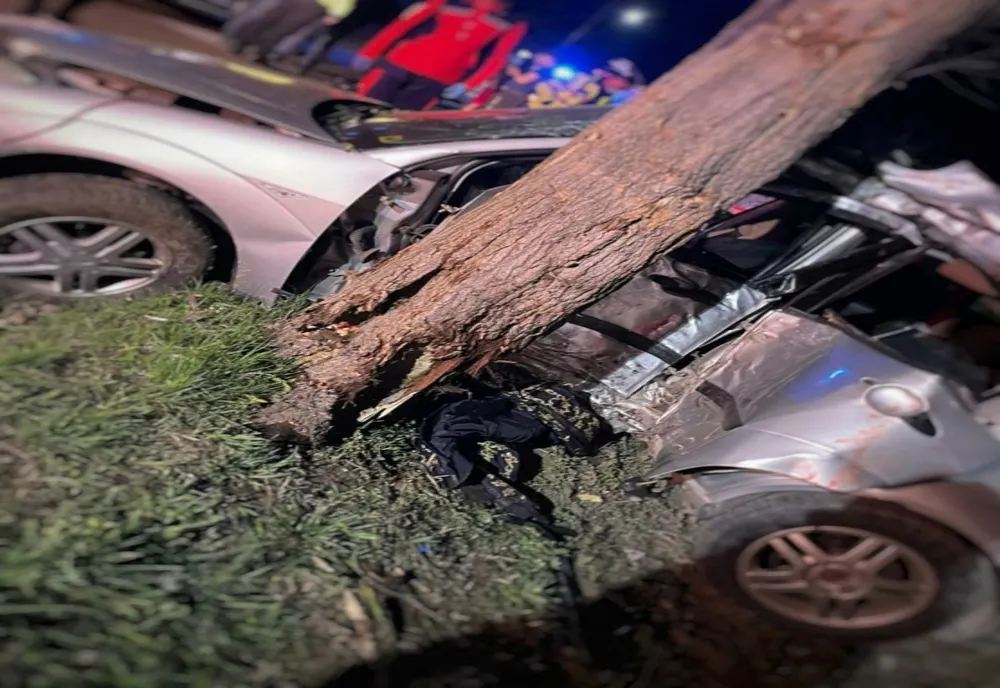 Accident grav la Comasca, după ce un Ford a intrat într-un copac. Un tânăr de 19 ani a murit iar alți doi sunt inconștienți