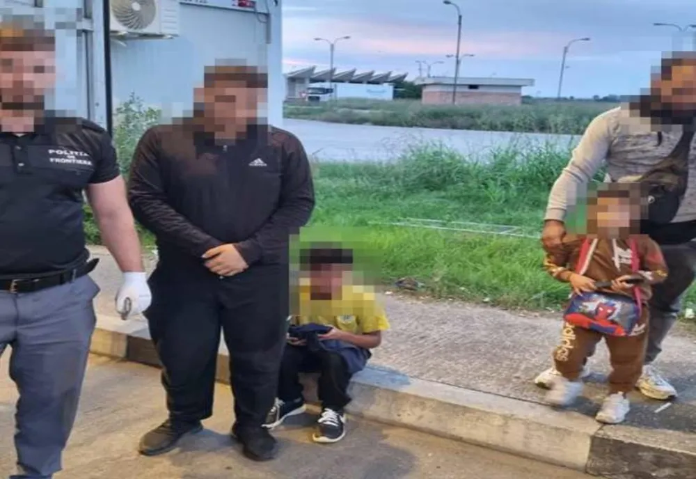 Doi cetățeni afgani și patru cetățeni sirieni, descoperiți de polițiștii de frontieră giurgiuveni în timp ce încercau să treacă ilegal frontiera