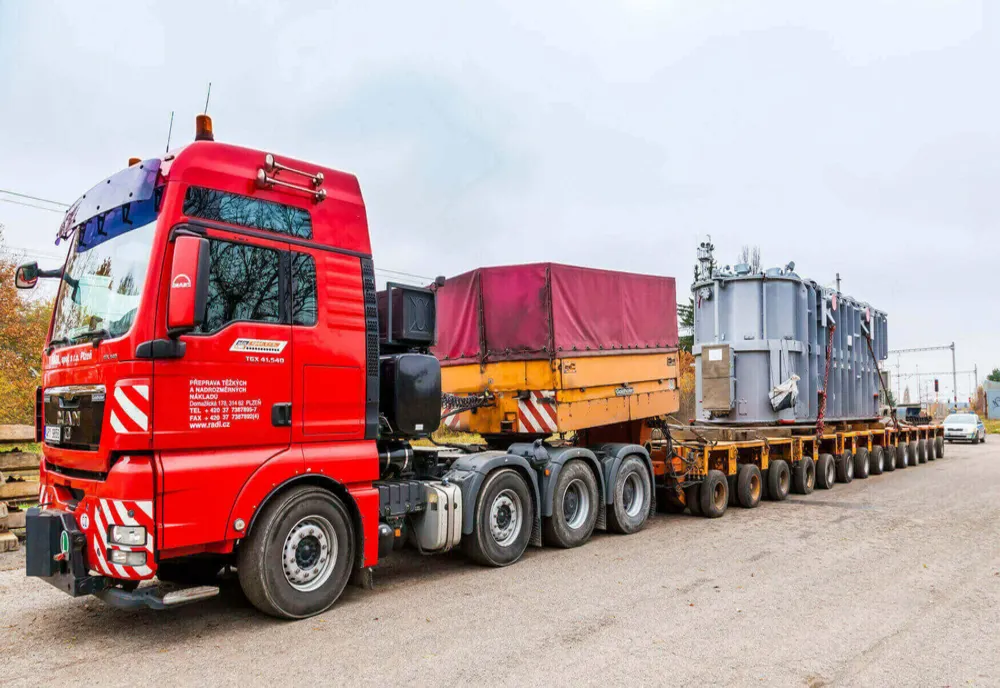 Transport agabaritic pe ruta Bolintin Deal- Giurgiu Pod PTF