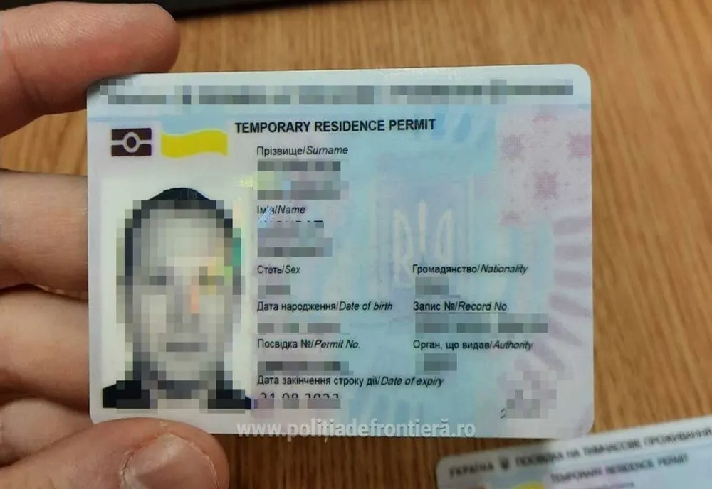 Giurgiu. Bărbat din Turkmenistan, prins în timp ce încerca să treacă frontiera româno-bulgară cu un permis de şedere ucrainean fals
