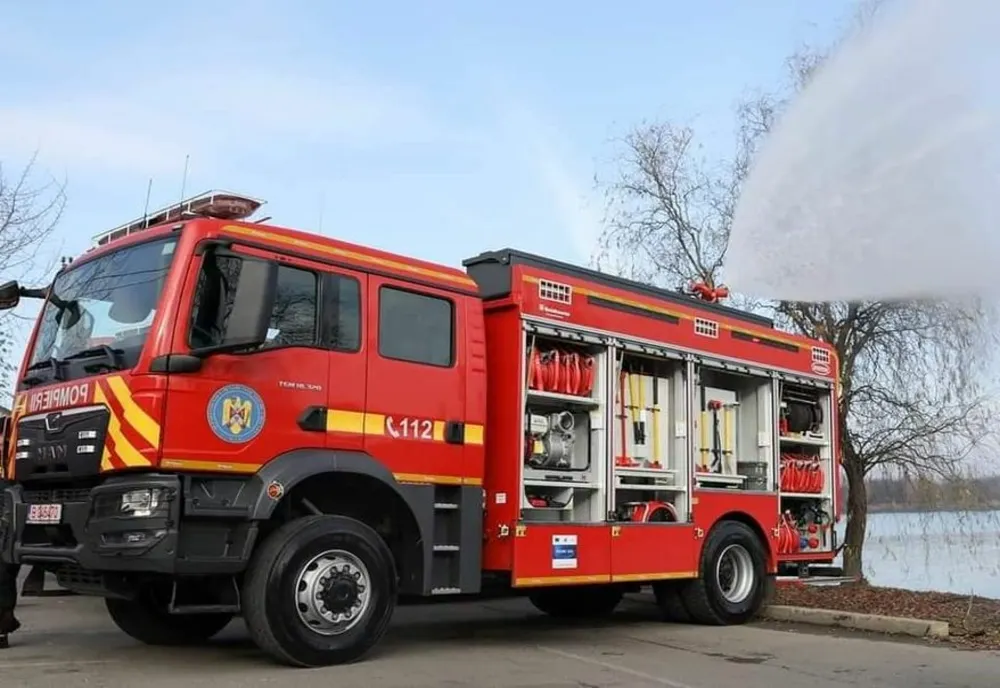 Nouă autospecială de stingere în dotarea ISU Giurgiu