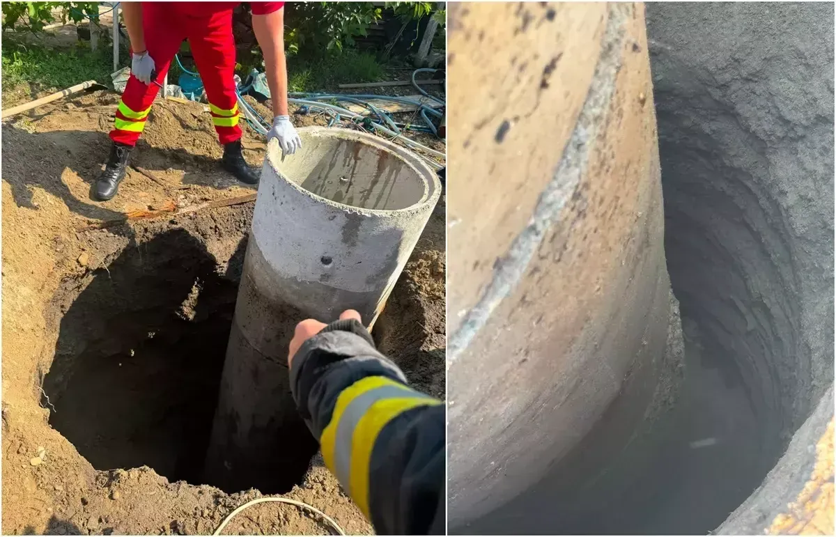 O fetiță a căzut într-o fântână, în Vrancea