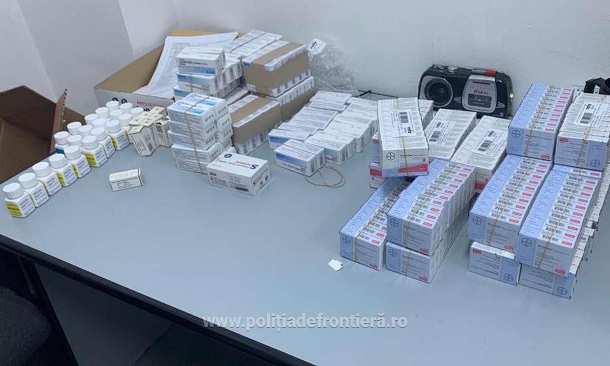 6.000 de comprimate și 210 fiole cu substanţe dopante