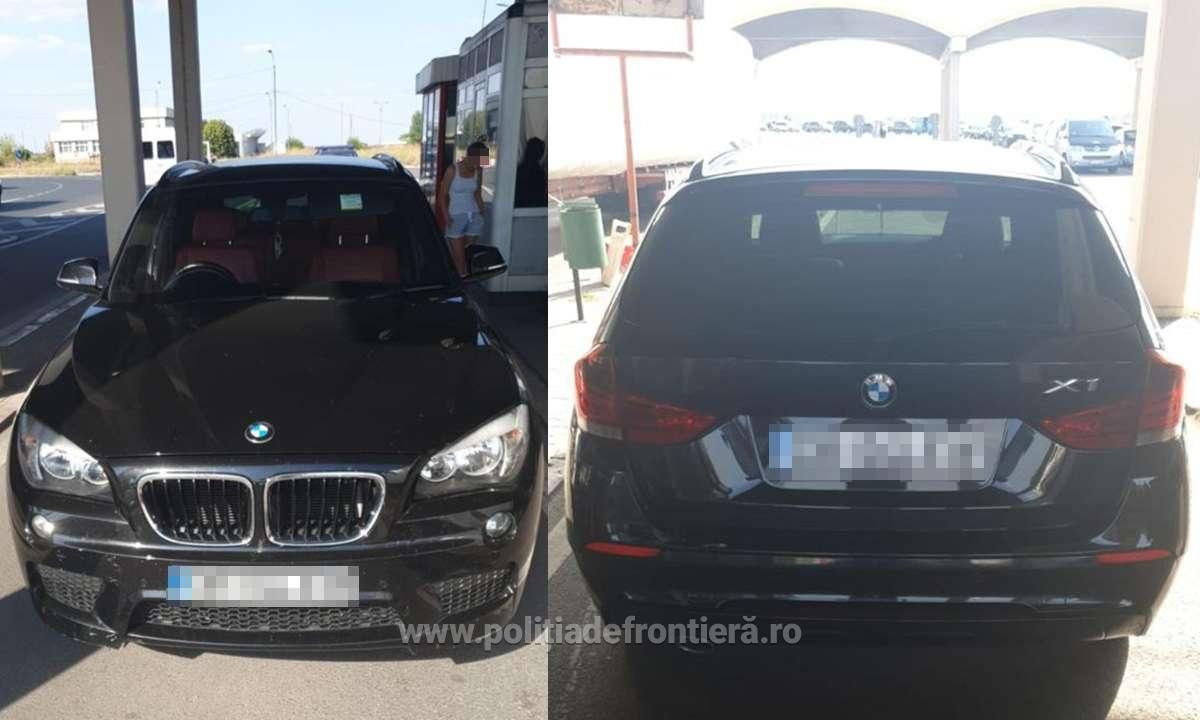 autoturism depistat în PTF Giurgiu