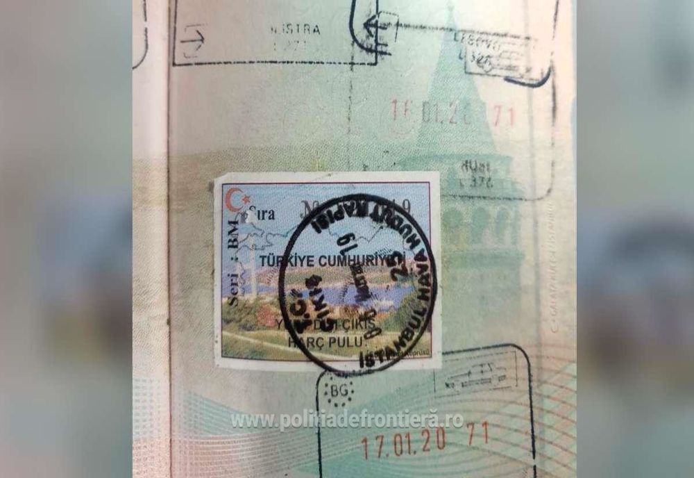 Un turc care a încercat să intre în România cu document de călătorie falsificat, depistat la Giurgiu