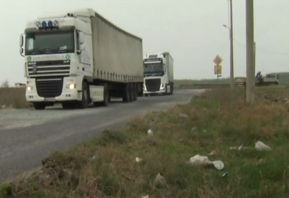 Punctul de Trecere a Frontierei Giurgiu va avea un terminal cu șase benzi pentru tiruri  