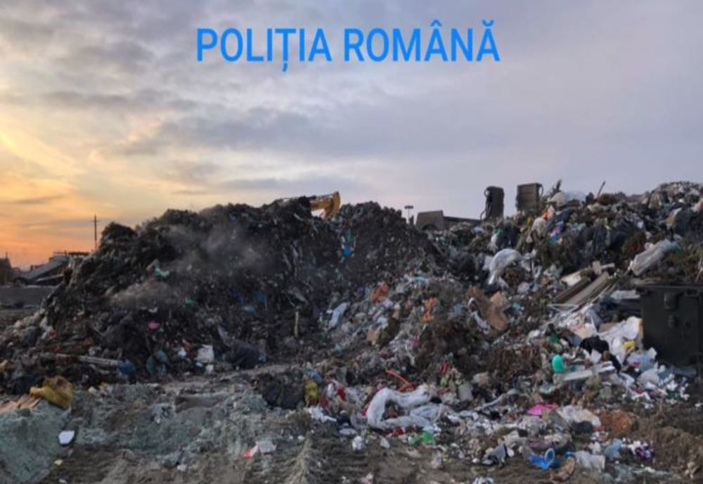 Percheziții în Giurgiu la firme și persoane acuzate de deversare de deșeuri în locuri neautorizate