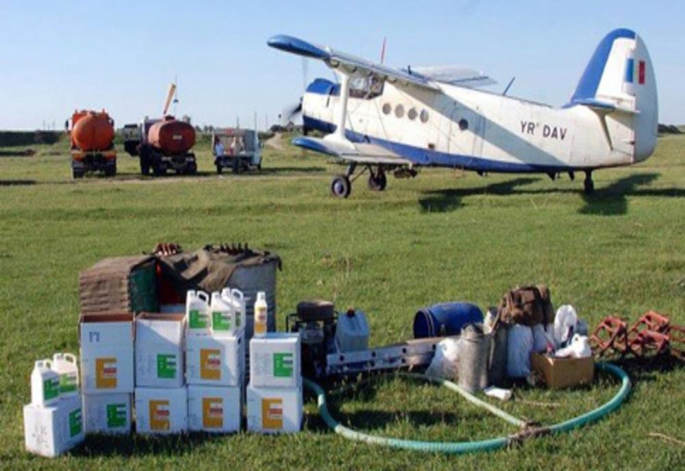 Primăria Giurgiu demarează prima campanie de dezinsecţie aeriană