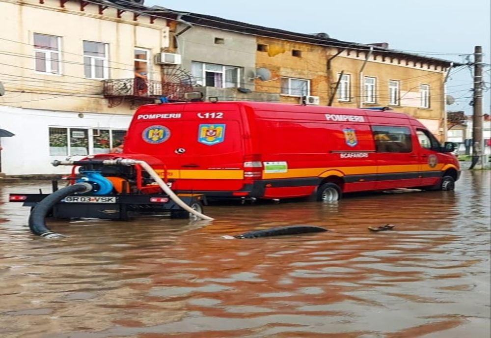 18 gospodării din Giurgiu și alte patru  localități, afectate de inundații