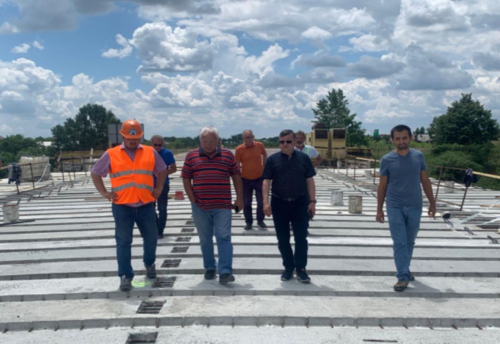 Podul peste Argeș, de la Adunații Copăceni, gata până în noiembrie