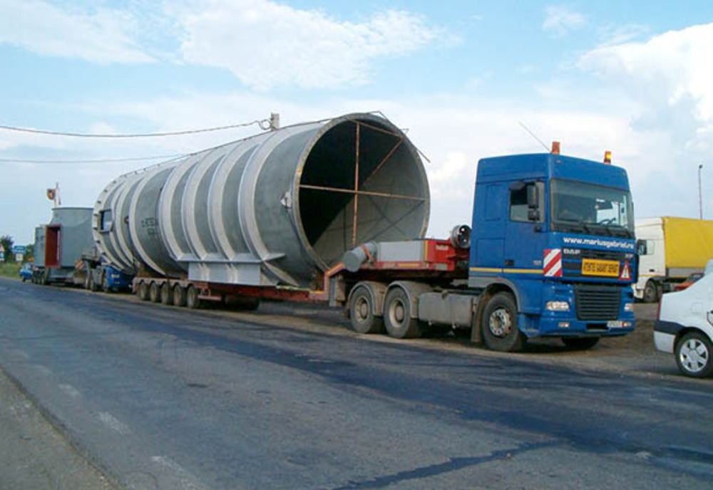 Atenție șoferi! Un transport agabaritic va tranzita județele Ilfov și Giurgiu