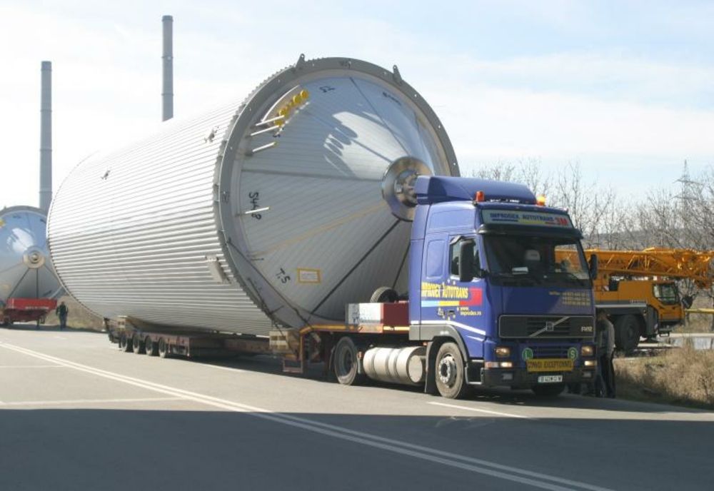 Transporturi agabaritice pe ruta Giurgiu-Nădlac