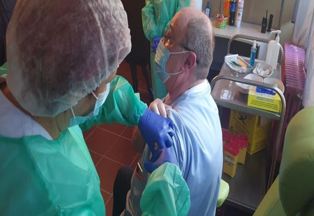 Cine a fost prima persoană vaccinată anti-COVID în județul Giurgiu