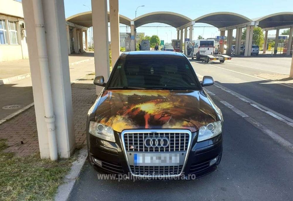 Audi căutat de autorităţile din Germania, descoperit la Giurgiu 