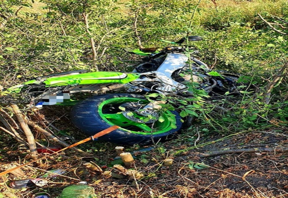 Giurgiu. Motociclist rănit pe DJ 601. O ambulanță SMURD l-a transportat la spital 