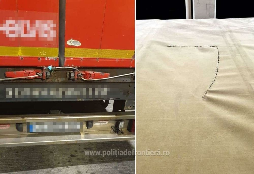 Giurgiu. Doi palestinieni, depistaţi în compartimentul de bagaje al unui autotren