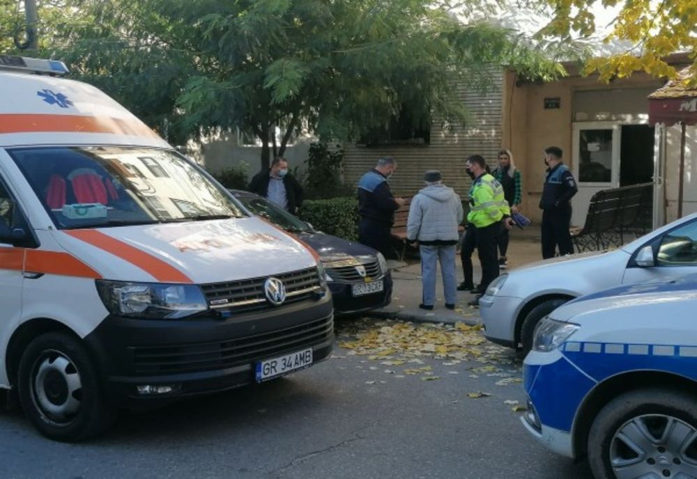 O femeie din Giurgiu a ameninţat că se aruncă în gol