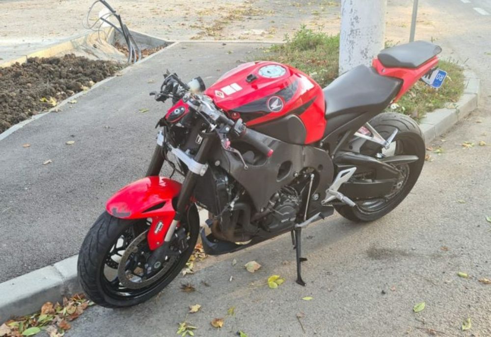 Giurgiu. Motociclist rănit în urma unui accident rutier produs pe şos. Bucureşti